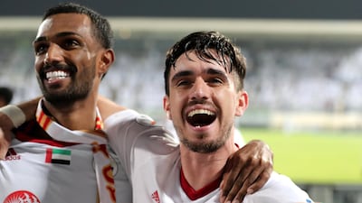 Sharjah's Brazilian midfielder Igor Coronado is arguably the UAE top flight’s most talented player. Chris Whiteoak / The National