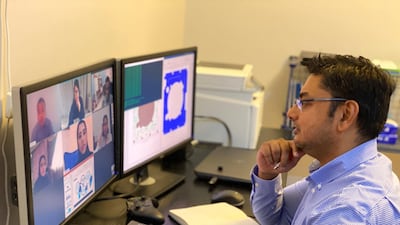 Ahsan Ahmed, director of the Centre for Innovation and Security Solutions at Lockheed Martin speaks to interns. Courtesy: Lockheed Martin International