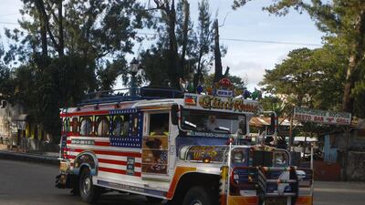 Baguio, Philippines. Jeepneys are as famous the world over as the London black cabs. Mike Young / The National