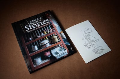 A Kitchen Full of Stories, a book by Ummi Abdulla and her granddaughter Nazaneen Jalaludheen