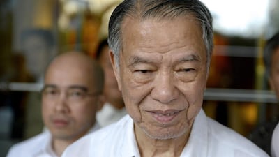 Lucio Tan is the chairman of LT Group. Noel Celis / AFP