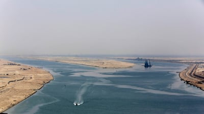 Egypt's Suez Canal. AP