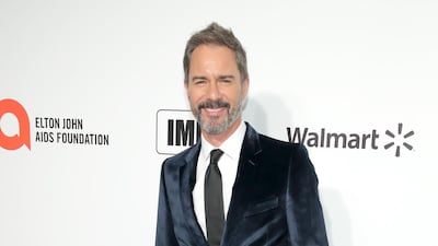 Eric McCormack arrives at the 2020 Elton John Aids Foundation Oscar Viewing Party on Sunday, February 9, 2020, in California. AFP