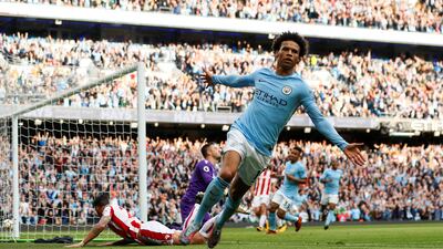 Left midfield: Leroy Sane (Manchester City) – Another hugely productive City winger, the German took his tally to six in the season as his side thrashed Stoke 7-2. Jason Cairnduff / Reuters
