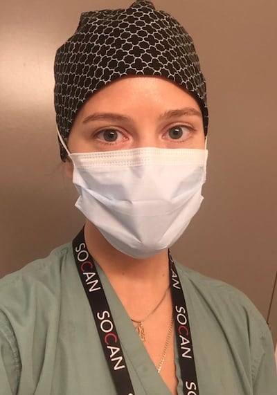Sophie Tache-Green is an Emergency Department and ICU nurse in Toronto. Courtesy Sophie Tache-Green.