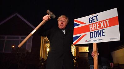 Boris Johnson's parliamentary majority of 80 means he is in a good position to get legislation through.