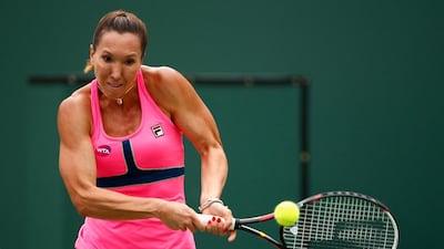 Entering the Indian Wells tournament with a number of physical issues, Jelena Jankovic surprised even herself with her level of play. Julian Finney / AFP