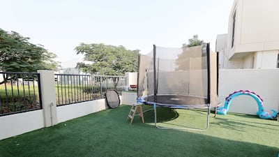 While the family has upgraded the garden, they plans to eventually redesign the space to incorporate an outdoor kitchen