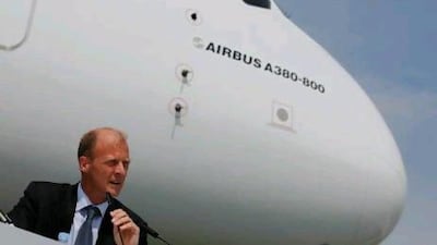 Tom Enders, the Airbus president and chief executive. Reuters