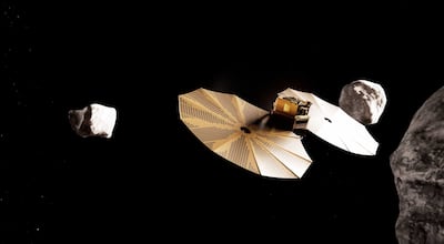 Render of MBR Explorer spacecraft. Wam