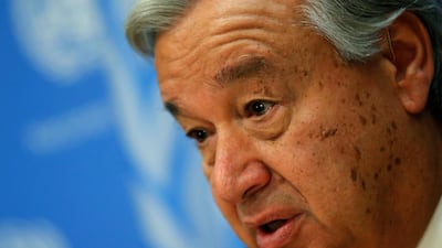 The report on sexual misconduct in the UN and associated agencies was released by Secretary General Antonio Guterres. Reuters
