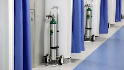 The field hospital in Ajman opened on March 14. The average age of patients treated on-site over the past six weeks is 40-years-old.