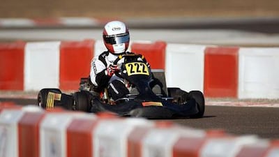 A couple of chance encounters with karting has led to a possible motorsport career for Mohammed Al Dhaheri, who has won a pair of titles in the DD2 class of the Rotax Max Challenge.