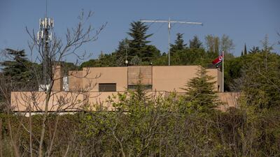 Police only became aware of the break-in when an embassy worker managed to escape. Getty.