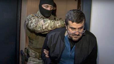 Arayik Harutyunyan, former leader of the breakaway region of Nagorno-Karabakh, is being held in Azerbaijan. EPA