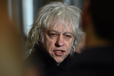 Bob Geldof was a co-founder with Waheed Alli of TV production company Planet 24. Getty