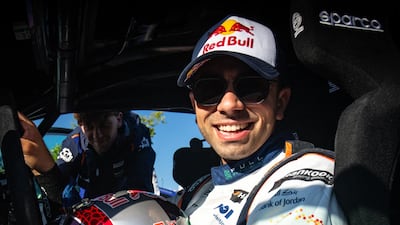 Shaker Jweihan is competing in the 2026 Middle East Rally Championship. Photo: Shaker Jweihan