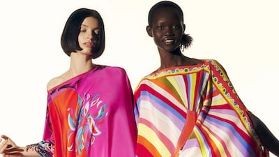 Pucci brings back the carefree 1960s in its new autumn 2022 collection. Photo: Pucci