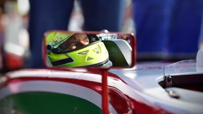 Mick Schumacher shown at a Formula 4 race in Germany in August. Alexander Koerner / Bongarts / Getty Images