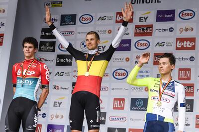 Tim Wellens won the Belgium national time trial championship. AFP