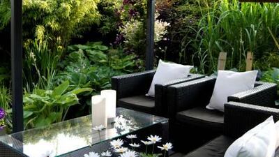 Not all plants thrive in the summer sunlight. Create shade with trees and taller shrubs, or protect plants with awnings and shade cloths. Courtesy iStock Images