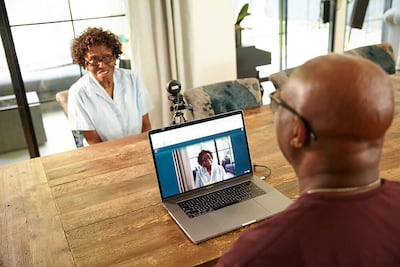 A digital, interactive likeness of oneself can be created in the home. Photo: StoryFile