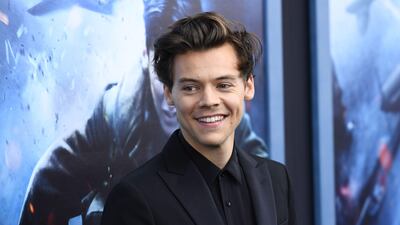 Singer/actor Harry Styles attends the Warner Bros. Pictures Dunkirk US premiere. AFP