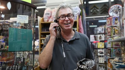 Owner Richard Cartwright is about to open the fifth branch of his Posters chain. Fatima Al Marzooqi / The National