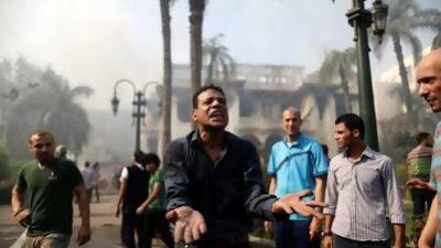As the violence continues, the UN human-rights chief has urged all sides in Egypt to step back "from the brink of disaster".