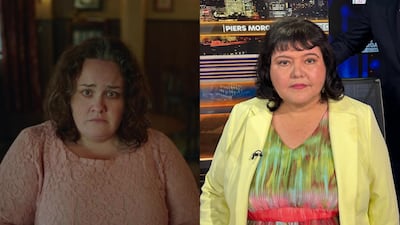 Fiona Harvey is taking Netflix to court over the alleged portrayal of her character in the hit show Baby Reindeer. Photos: Netflix / X