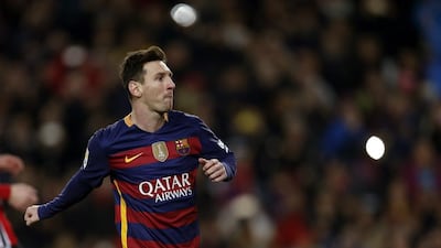 Lionel Messi, the Argentina and Barcelona footballer, was recently named as a global ambassador for Expo 2020. Alejandro Garcia / EPA