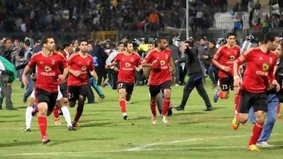 Seventy people were killed at a Port Said stadium in February. Ahmed Hassan / AP Photo