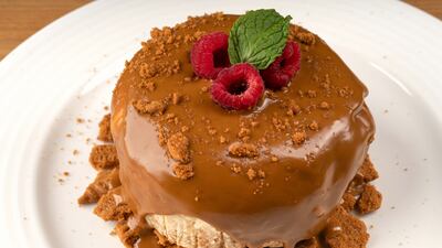 Lotus dessert at Mondoux.