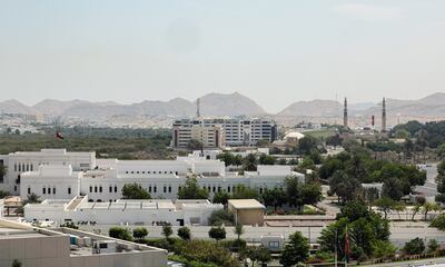 The Omani Foreign Ministry in Muscat is one of the venues being used for nuclear talks. EPA