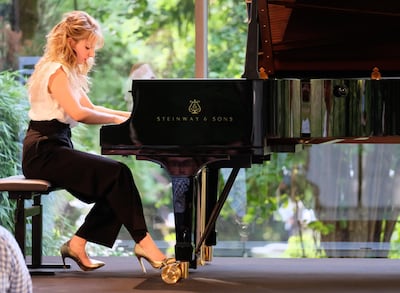 French pianist Lise de la Salle only performs pieces she is attached to. Courtesy: Abu Dhabi Classics