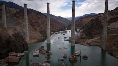 Electricity production at the dam is expected to start in May 2023