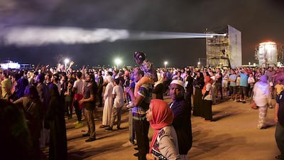 Fans at last year’s Beats on the Beach Concert on the Abu Dhabi Corniche. Vidhyaa for the National