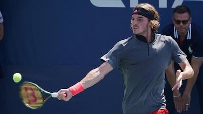 Stefanos Tsitsipas of Greece had arrived in New York for the US Open in red-hot form. EPA