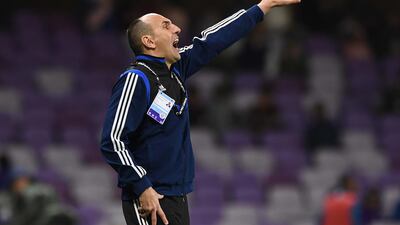 Al Nasr manager Krunoslav Jurcic. Courtesy AGL