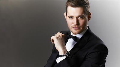 Canadian singer Michael Buble is set to perform at Dubai International Stadium on March 12 and 13. Courtesy Louder Entertainment