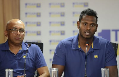 Chandika Hathurusinghe, left, was Bangladesh coach from 2014 to 2017 before taking over the reins at Sri Lanka. AFP