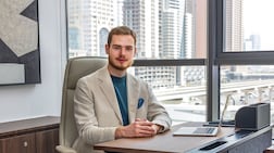 Ilia Sheludiakov at his office in Dubai. Ruel Pableo for The National