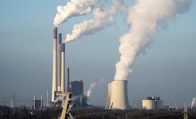 The Scholven coal fired power station in Germany. AP