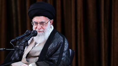 Iranian Supreme Leader Ayatollah Ali Khamenei speaking during a meeting with officials of Iranian Foreign Ministry in Tehran, Iran, 21 July 2018. EPA/IRANIAN SUPREME LEADER OFFICE HANDOUT