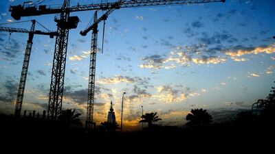 The Saudi government has ring-fenced funding for major infrastructure projects. Waseem Obaidi for The National