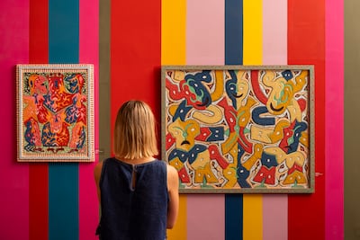 The line between hotel and private collection dissolves at El Fenn with works by William Kentridge, Hassan Hajjaj and Leila Alaoui across its sunlit corridors and courtyards. Photo: El Fenn Marrakesh