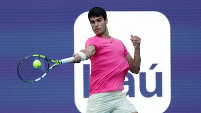 Carlos Alcaraz beat Tommy Paul in the Miami Open fourth round to keep alive his title defence. Reuters