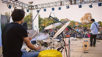 Red Blood Cat perform at their Lahore gig in 2014. Courtesy Abdul Mueed