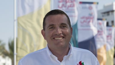 EFG Bank, the sponsor of the race, receives branding on each of the boats as part of their sponsorship package, says Bryan Winning, Oman Sail’s business development director. Lloyd Images