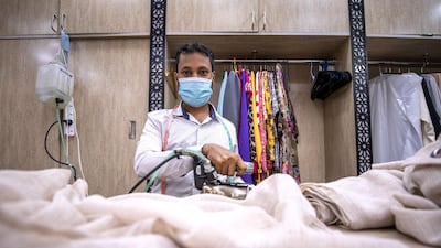 Cafes and tailors stand side by side in this buzzing strip.